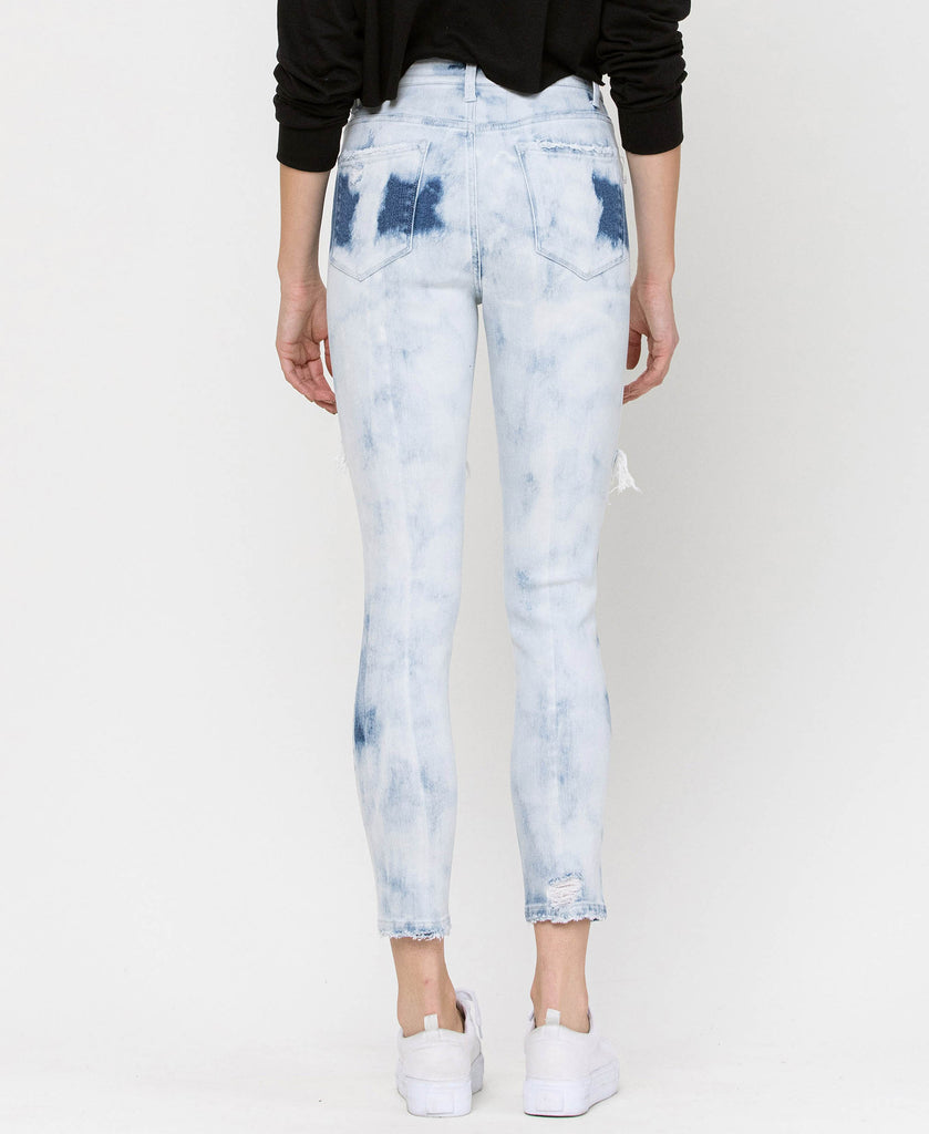 Back product images of Runner - High Rise Crop Skinny Jeans