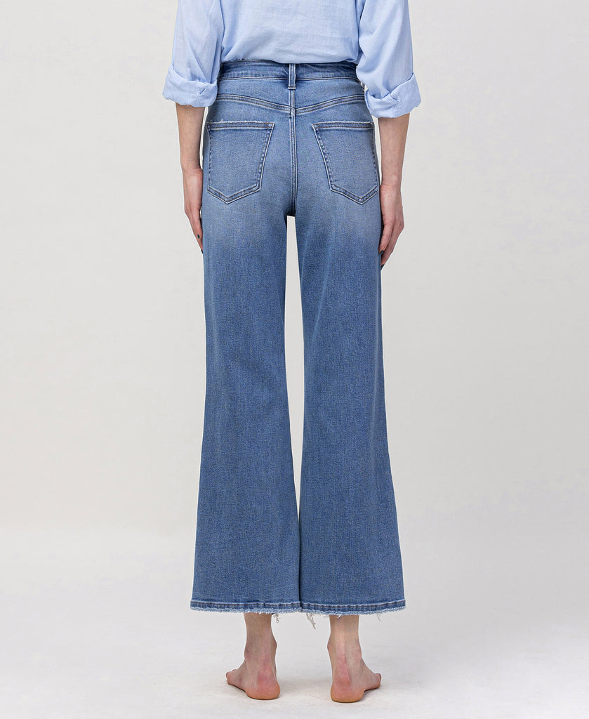 Back product images of Valiance - Super High Rise 90's Vintage Ankle Flare Jeans