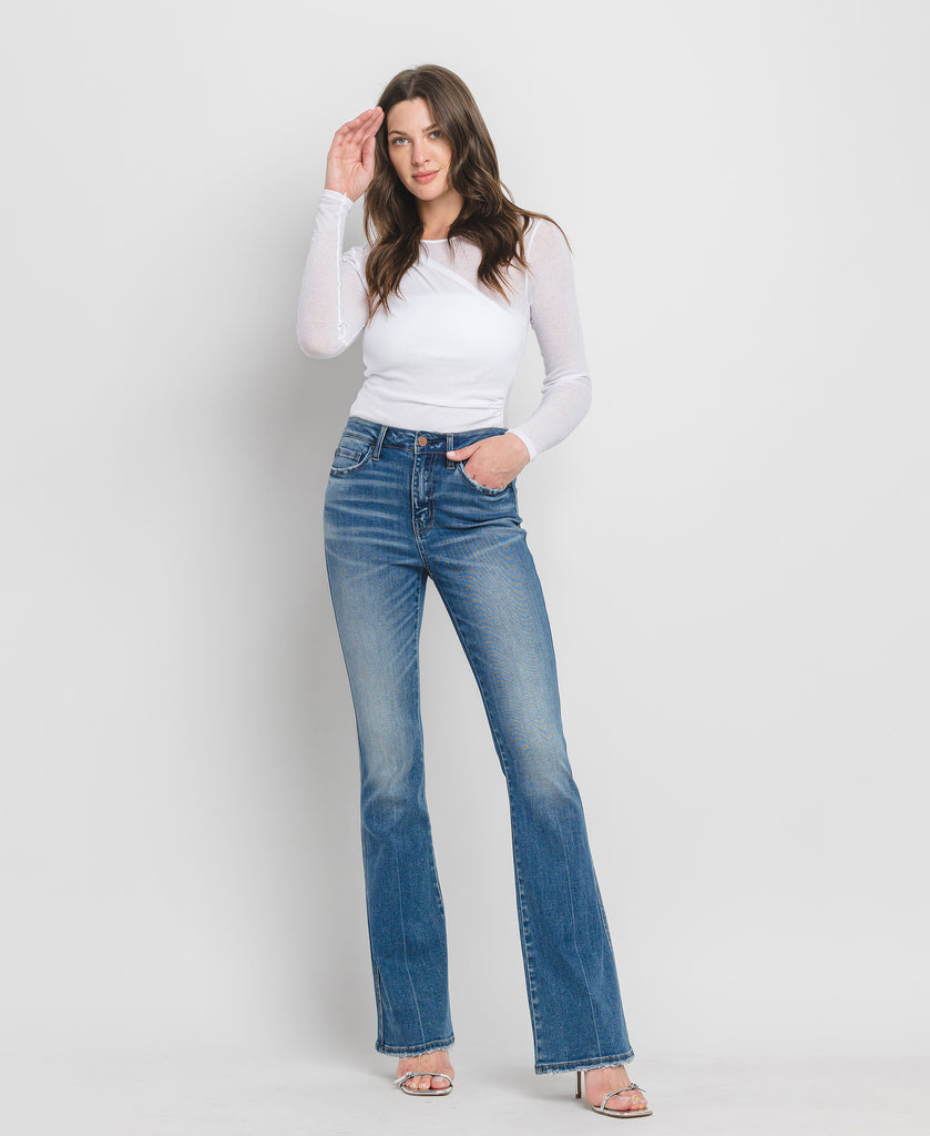 Front product images of Err Free - High Rise Bootcut Flare Jeans