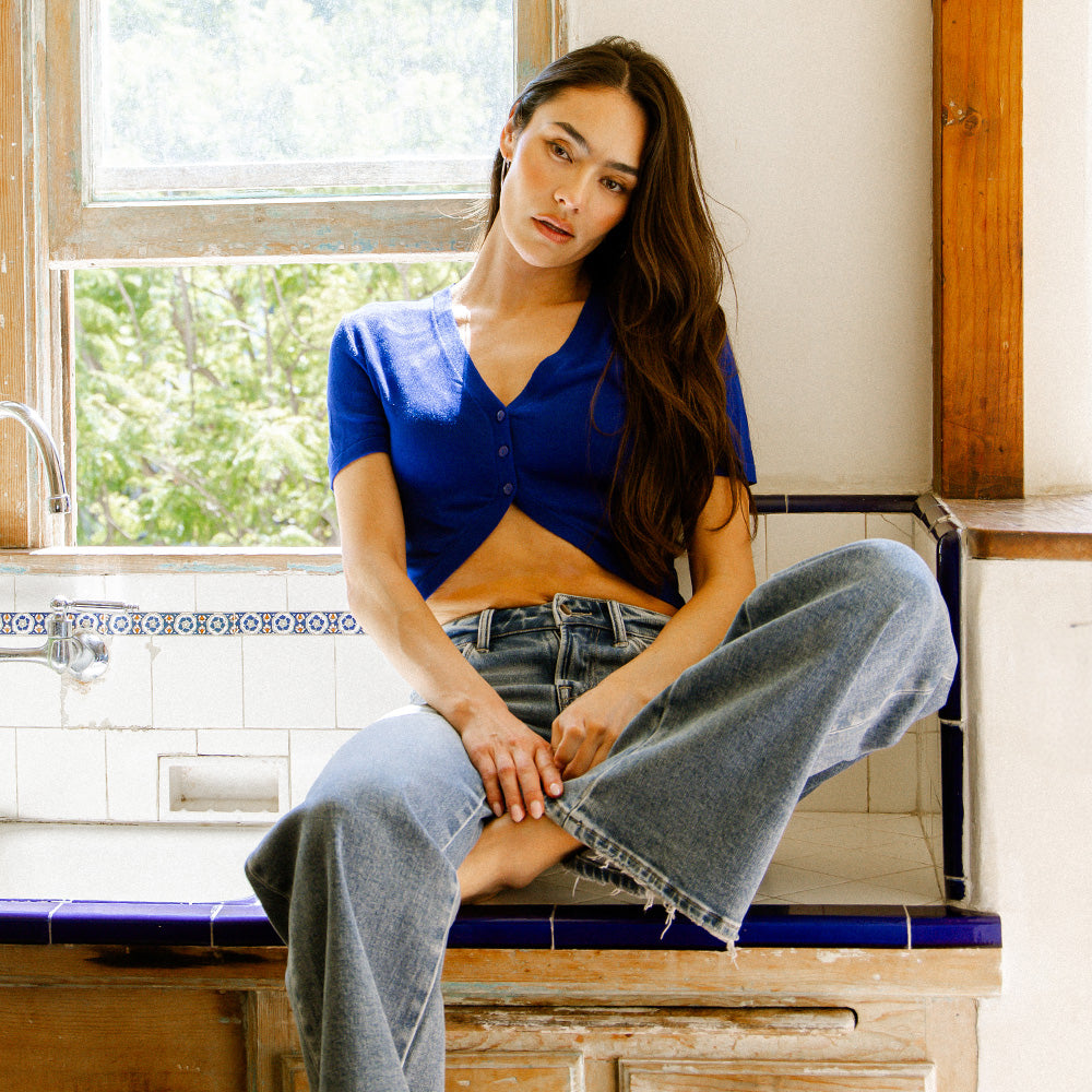 FLYING MONKEY women's denim collection featuring premium jeans with a modern fit.