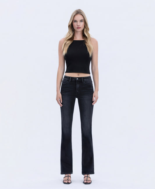Front product images of Significant - High Rise Full Length Slim Bootcut Jeans