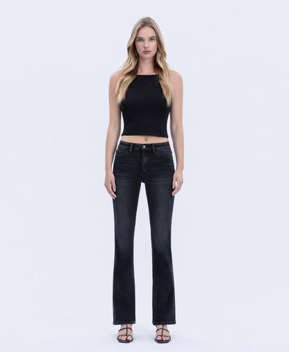 Front product images of Significant - High Rise Full Length Slim Bootcut Jeans