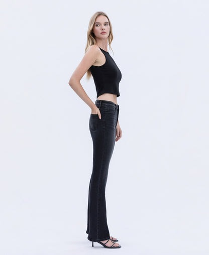 Right 45 degrees product image of Significant - High Rise Full Length Slim Bootcut Jeans