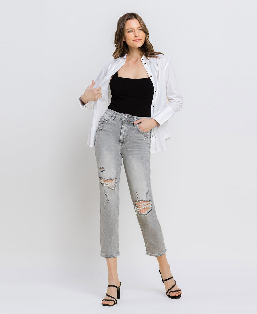 Front product images of Surviving - Super High Rise Mom Jeans