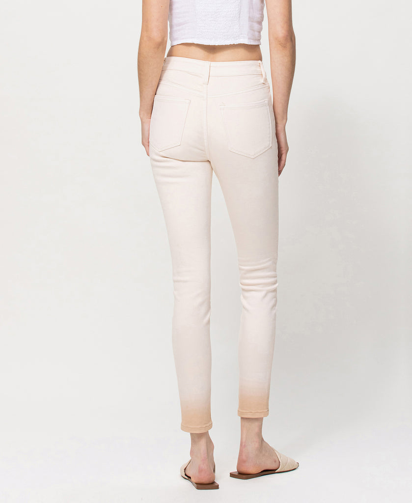 Back product images of Thinkable - High Rise Ombre Skinny Jeans