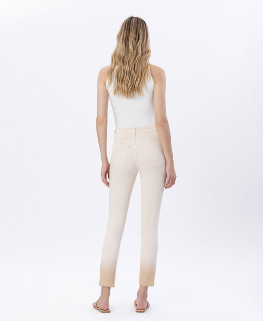 Back product images of Thinkable - High Rise Ombre Skinny Jeans