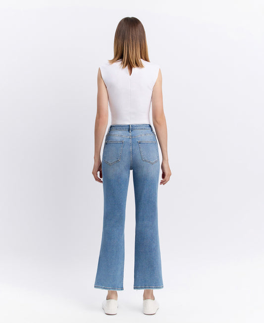 Back product images of Valiance - Super High Rise 90's Vintage Ankle Flare Jeans