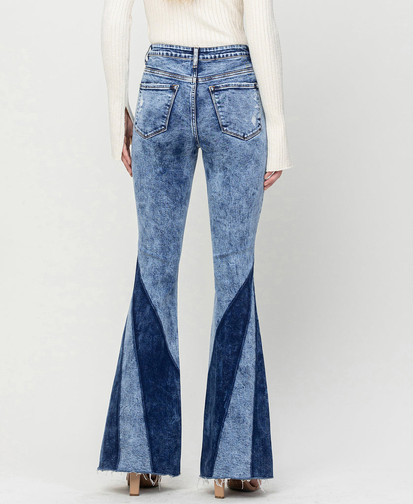 Back product images of Foresight - High Rise Super Flare Jeans