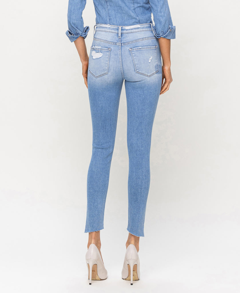 Back product images of Gooood - High Rise Skinny Jeans