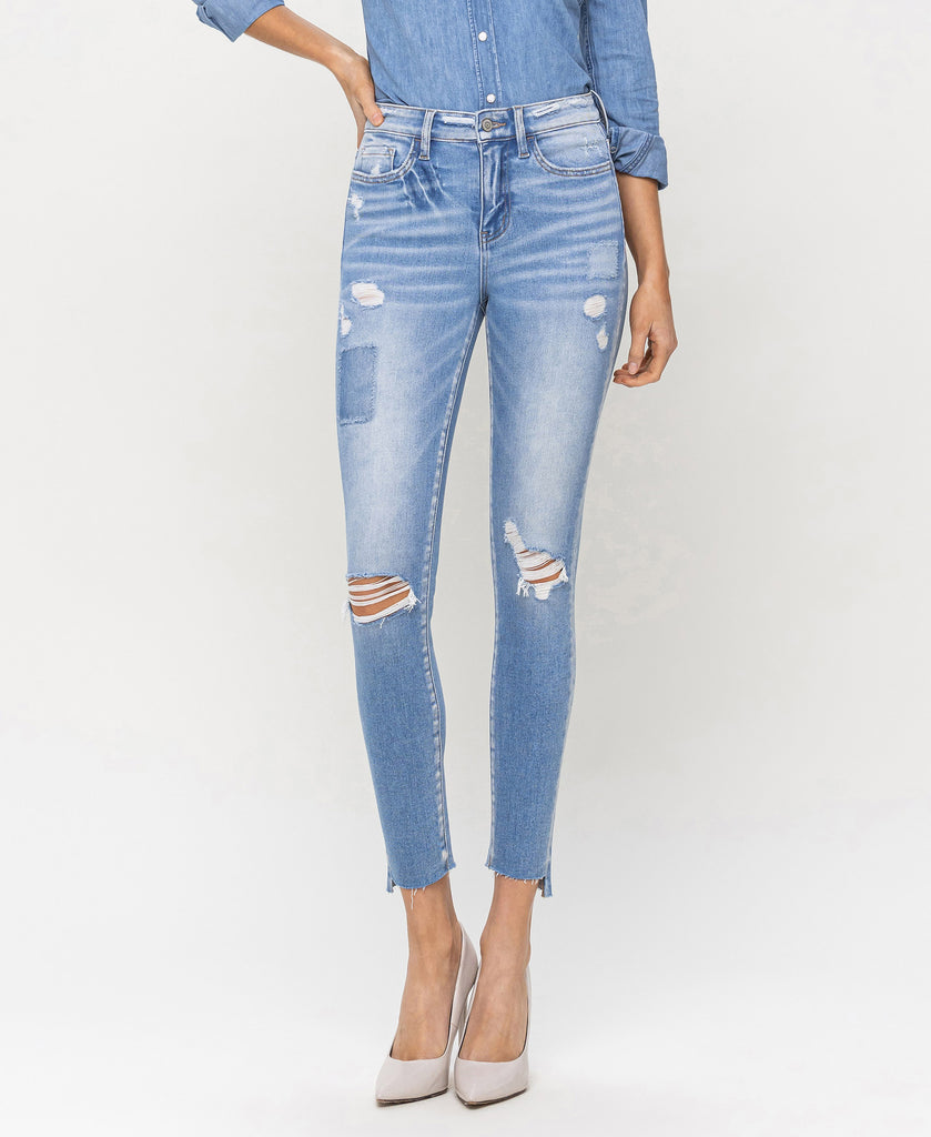 Front product images of Gooood - High Rise Skinny Jeans