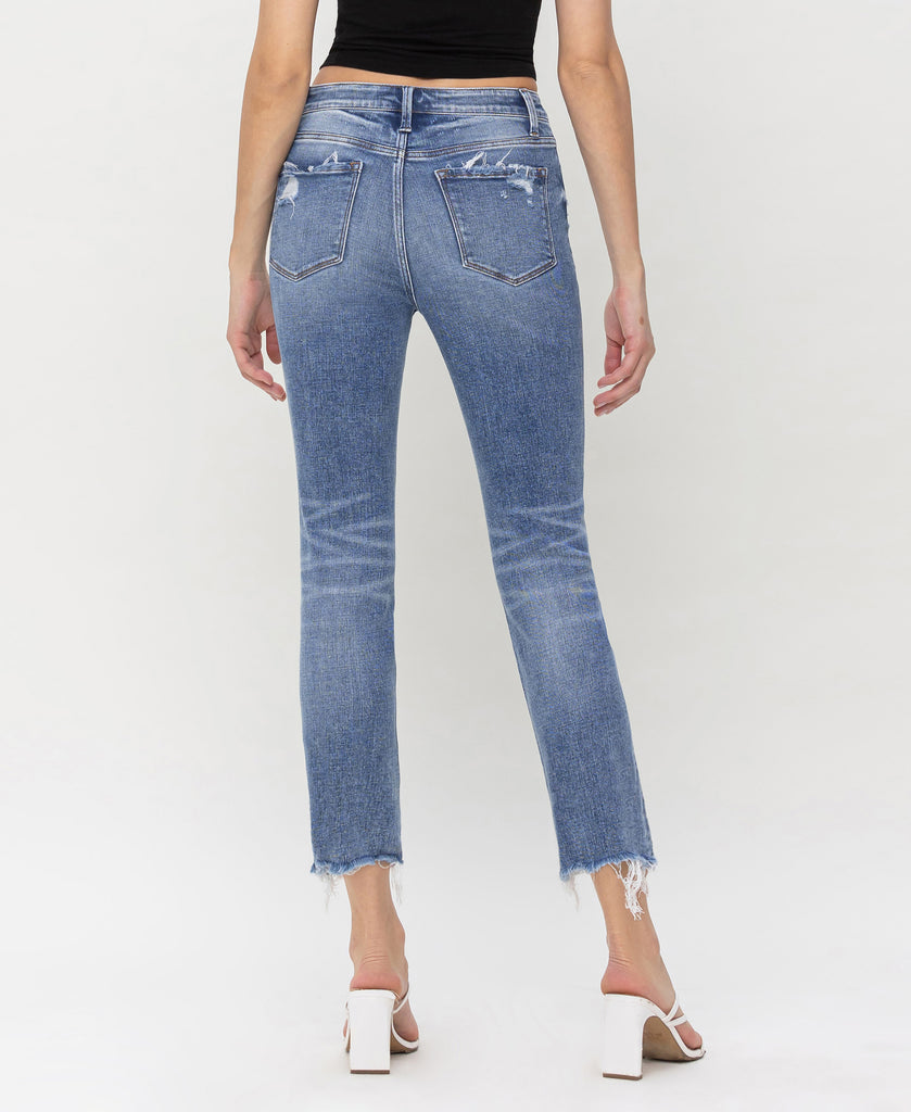 Back product images of Aspiration - High Rise Slim Straight Jeans
