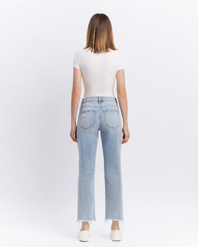 Back product images of Flexible - Super High Rise Relaxed Straight Jeans