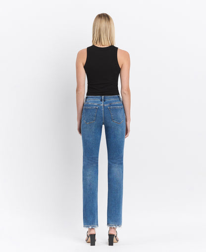 Back product images of Dumbfounding - Mid Rise Regular Straight Jeans