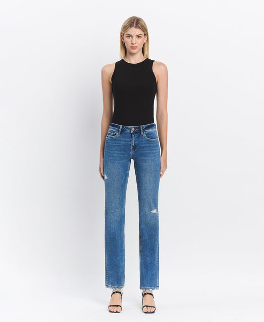 Front product images of Dumbfounding - Mid Rise Regular Straight Jeans