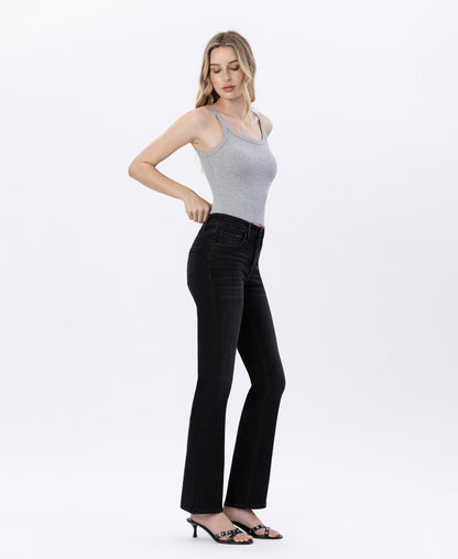 Right 45 degrees product image of Evaluative - Mid Rise Bootcut Jeans