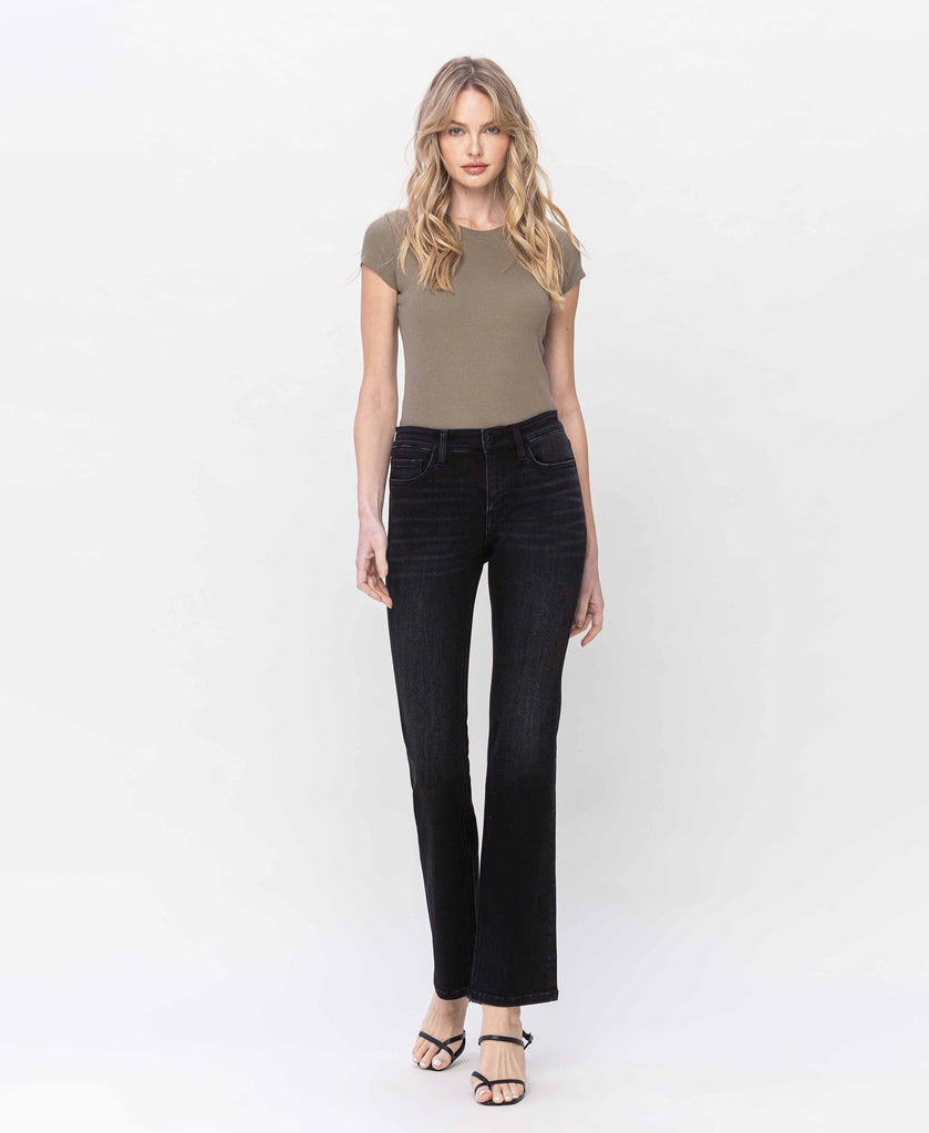 Front product images of Evaluative - Mid Rise Bootcut Jeans