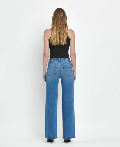Back product images of Refinery - High Rise Wide Leg Jeans