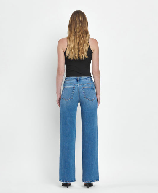 Back product images of Refinery - High Rise Wide Leg Jeans