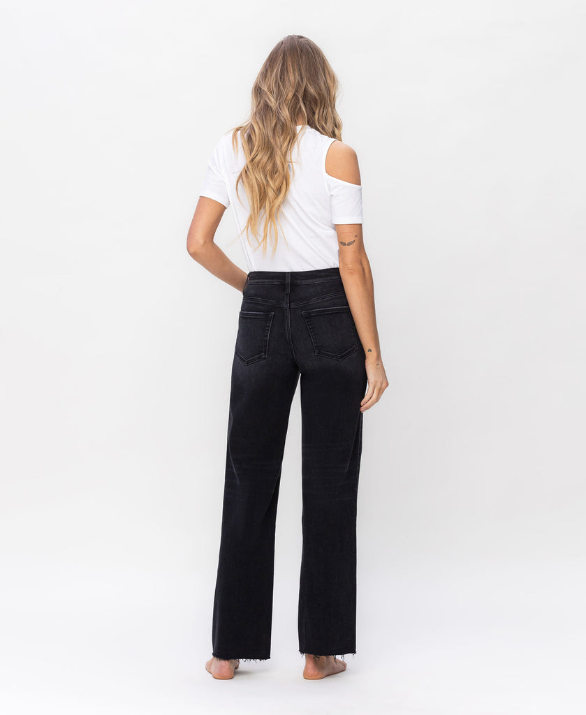 Back product images of Smooth - High Rise Dad Jeans