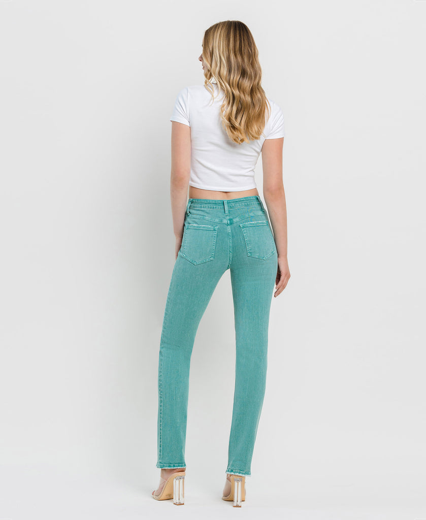 Back product images of Latigo Bay - High Rise Slim Straight Jeans