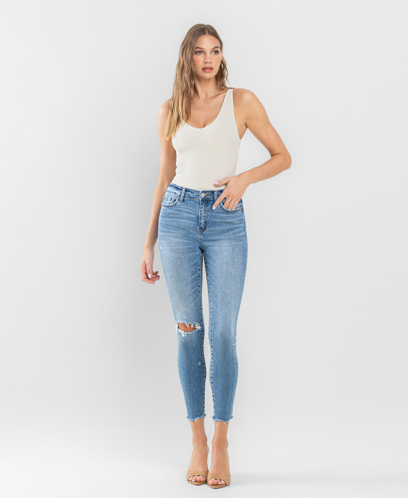 Front product images of Achievable - High Rise Skinny Jeans
