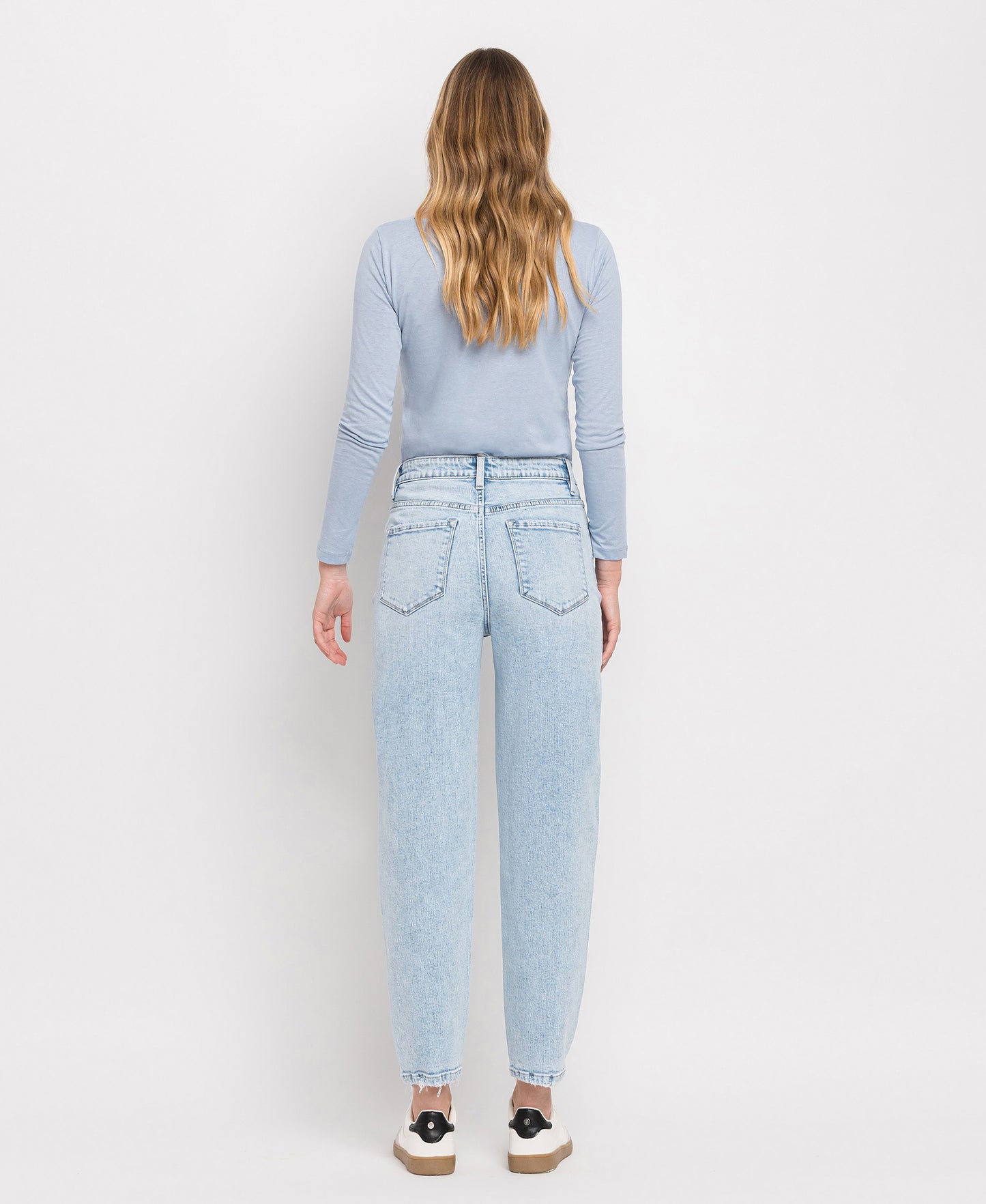 Back product images of Sweet Nothing - Super High Rise Barrel Leg Jeans