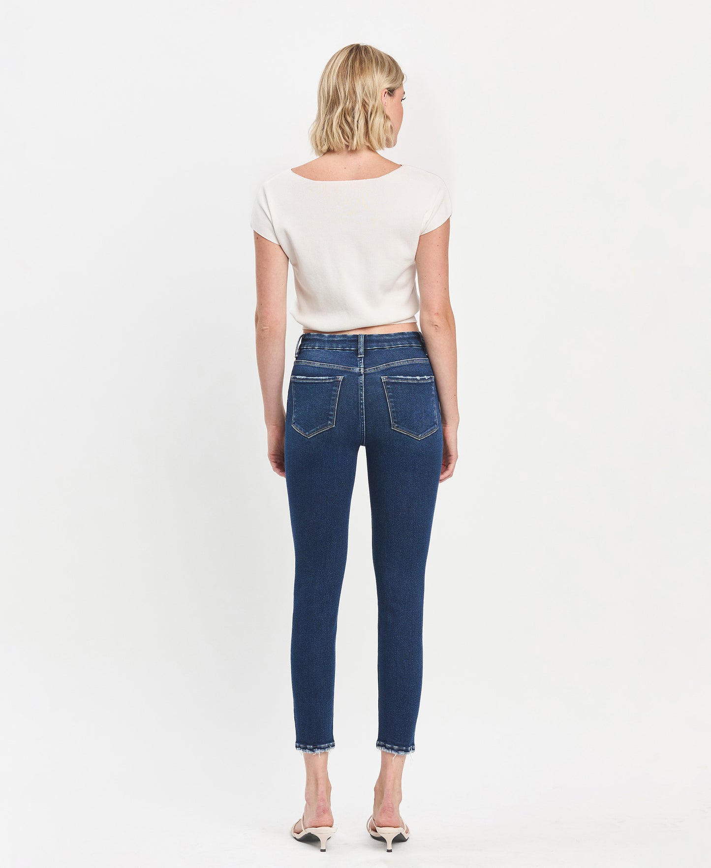 Back product images of Eulogize - High Rise Skinny Jeans
