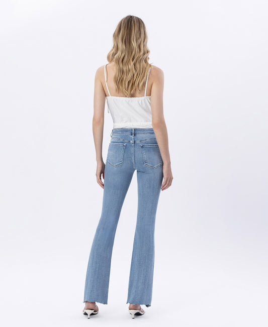 Back product images of Timely - Mid Rise Bootcut Jeans
