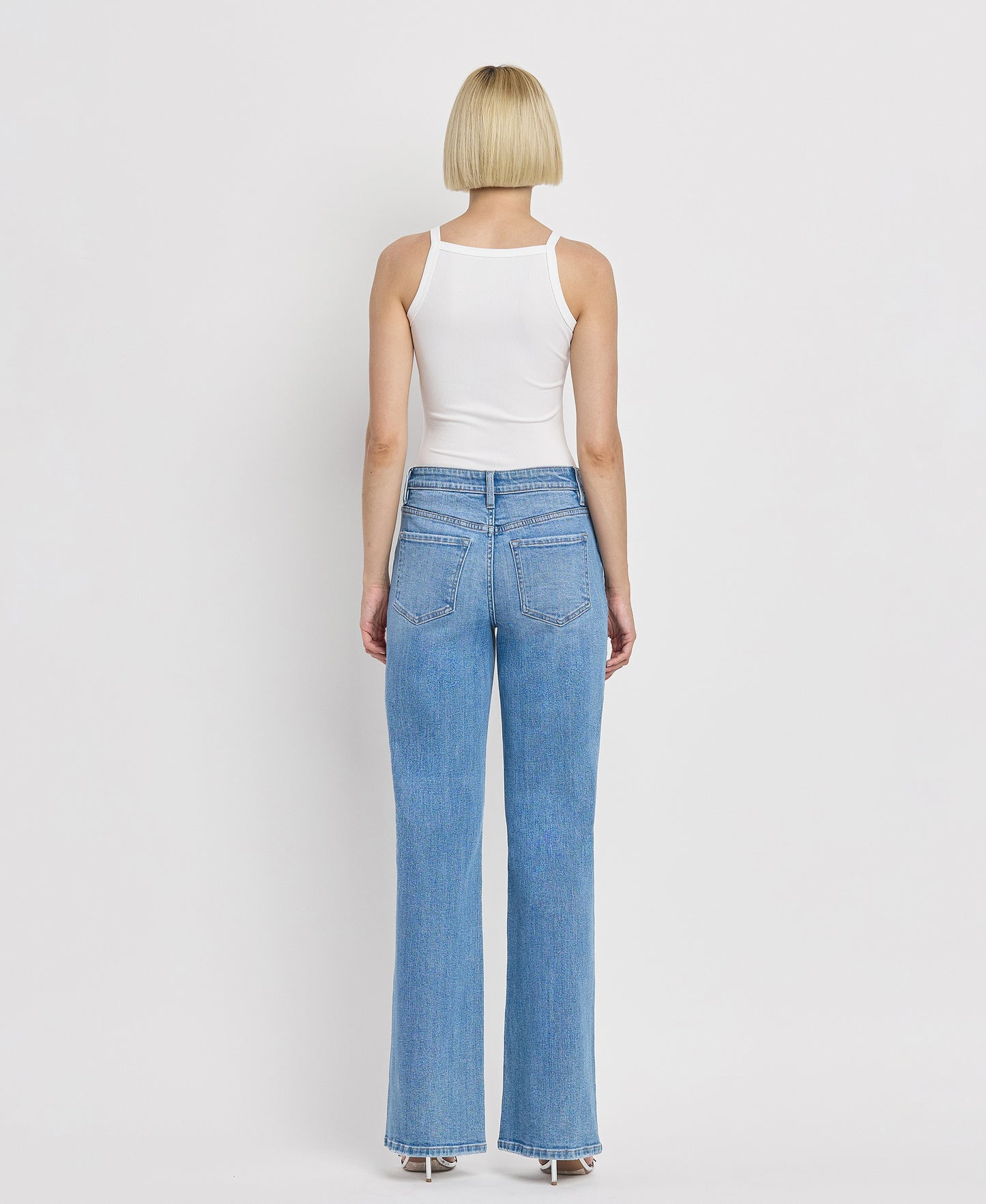 Back product images of Impassioned - High Rise Vintage Flare Jeans
