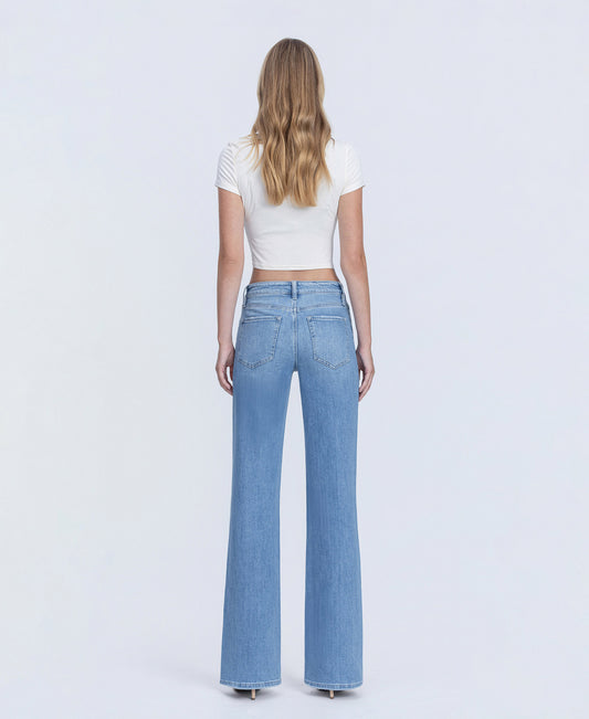 Back product images of  Impassioned - High Rise Vintage Flare Jeans