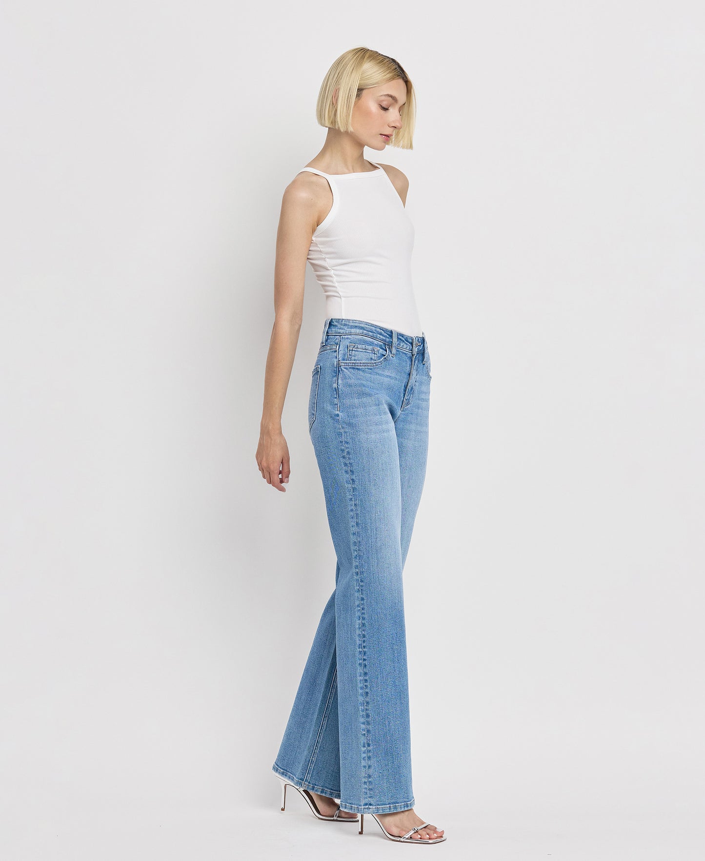 Right 45 degrees product image of Impassioned - High Rise Vintage Flare Jeans