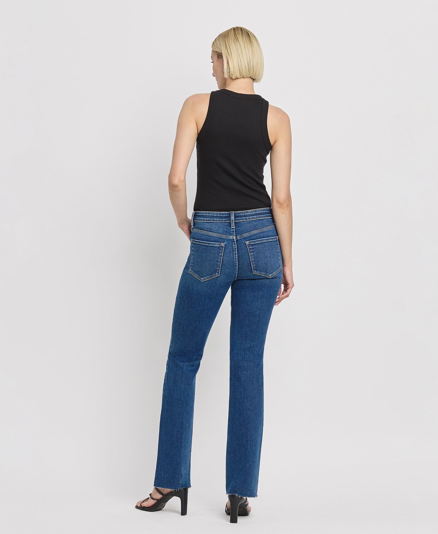 Back product images of Vigilant - Mid Rise Slim Bootcut jeans