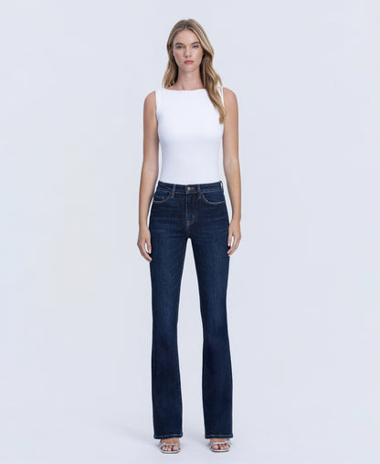 Front product images of Wind River - High Rise Full Length Bootcut Jeans