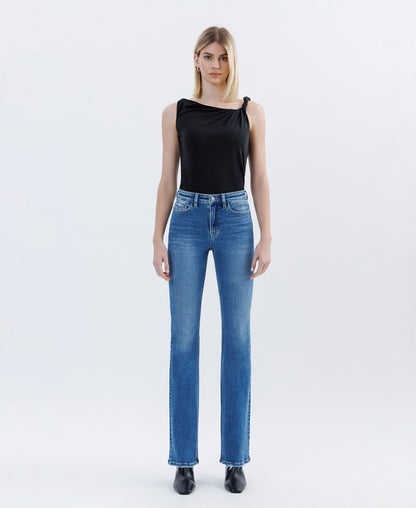 Front product images of Regulator - High Rise Full Length Bootcut Jeans