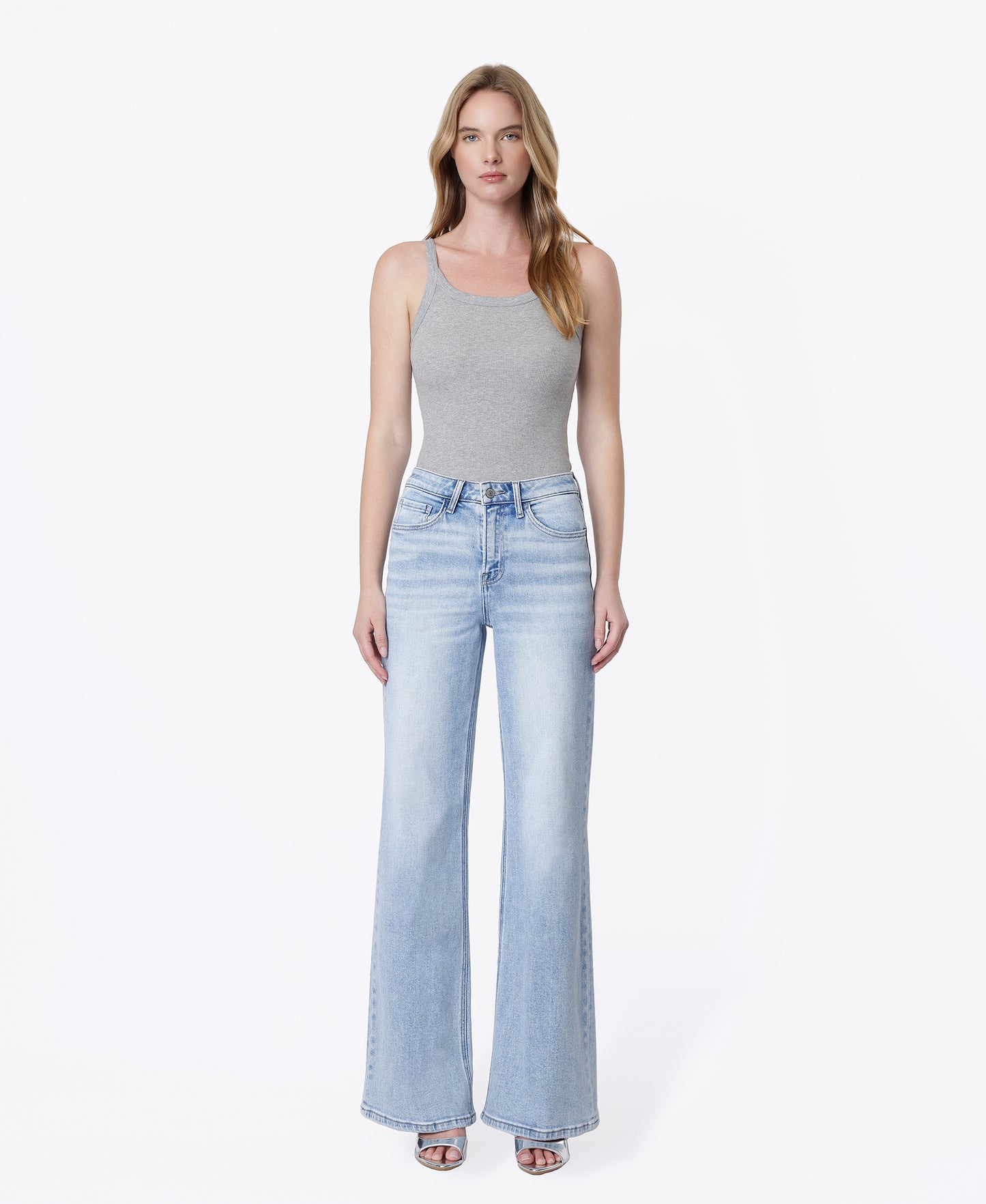 Front product images of Promotor - High Rise Vintage Flare Jeans
