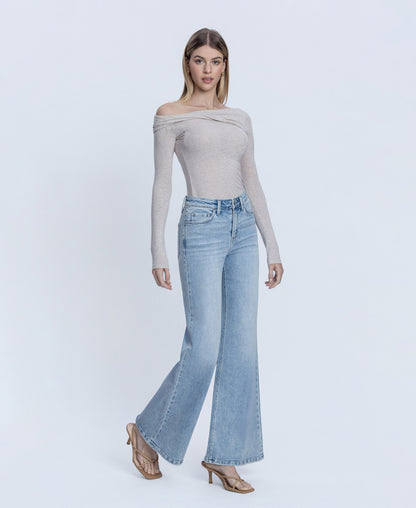 Right 45 degrees product image of  Promotor - High Rise Vintage Flare Jeans