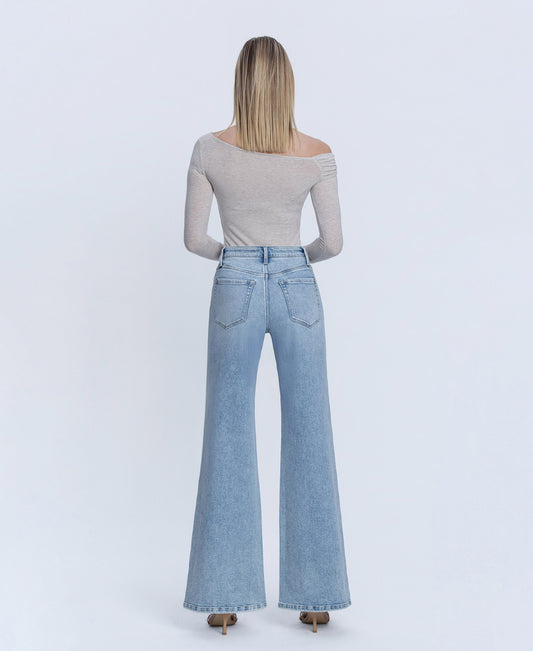 Back product images of Promotor - High Rise Vintage Flare Jeans