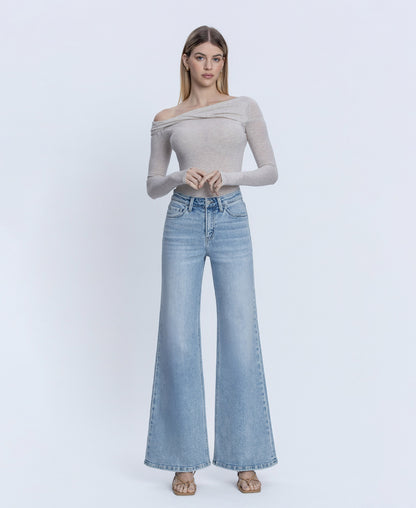 Front product images of Promotor - High Rise Vintage Flare Jeans