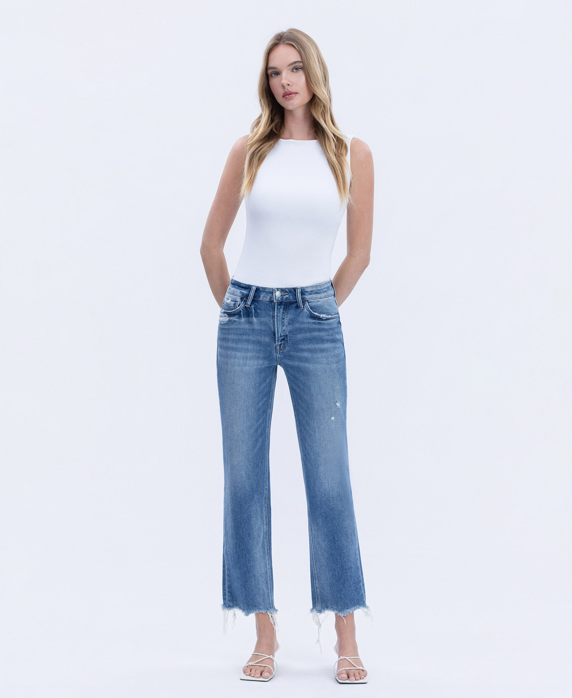 【PORTERNA】Humming Light Crop Straight Jeans org.jpg