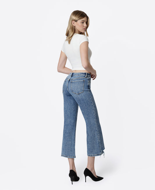 Back product images of Amazing - Mid Rise Crop Vintage Flare Jeans