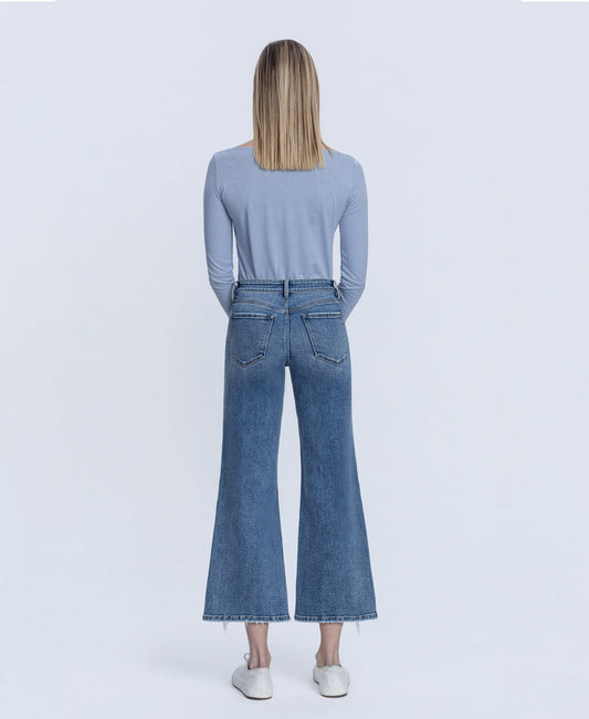 Back product images of Amazing - Mid Rise Crop Vintage Flare Jeans