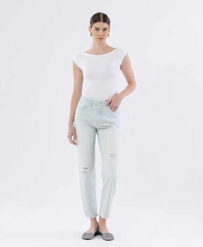 Front product images of Reform - Distressed Mom Jeans