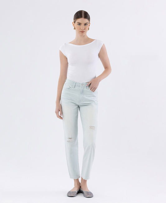 Front product images of Reform - Distressed Mom Jeans