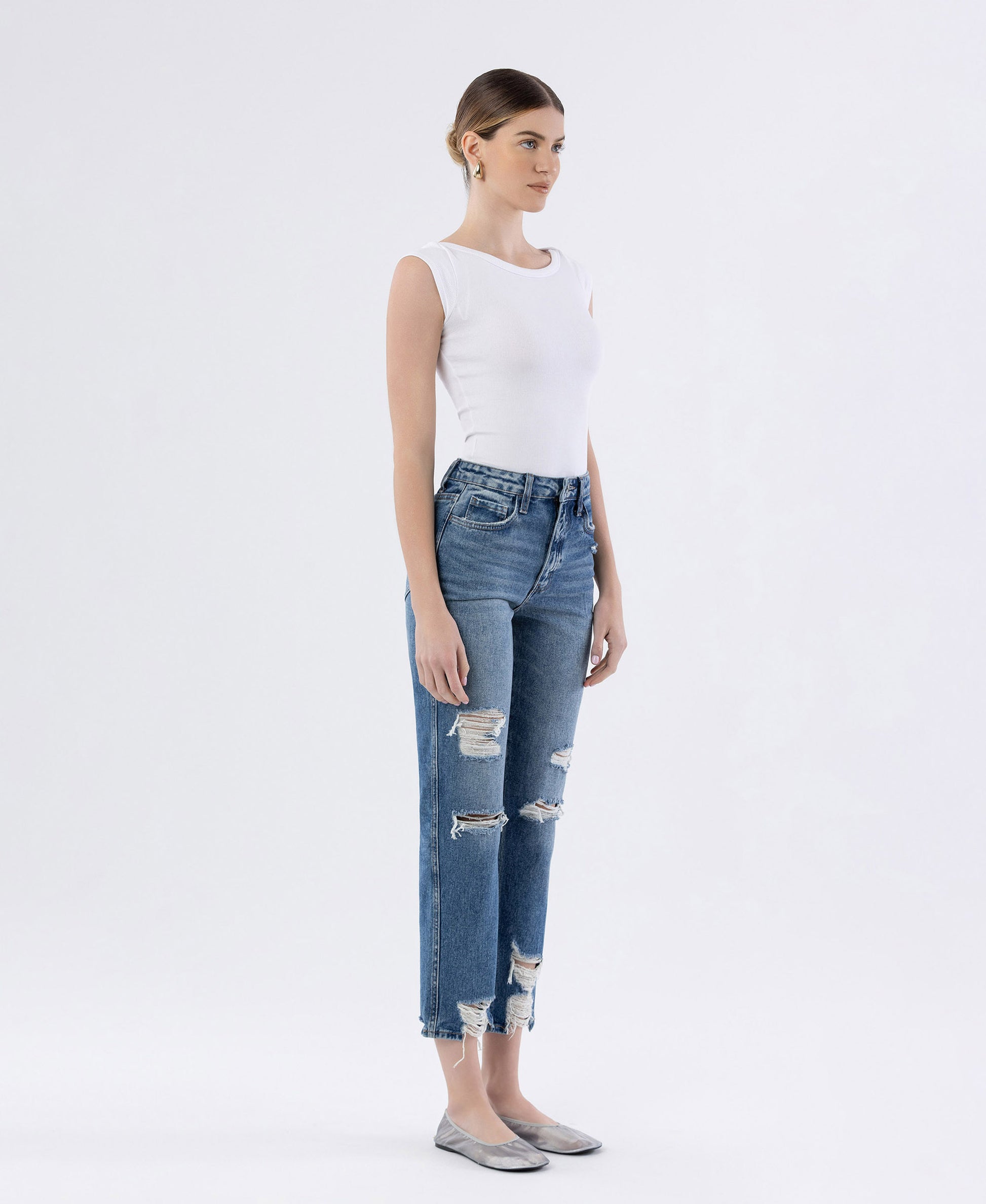 Right side product images of Lolita - Super High Rise Straight Jeans