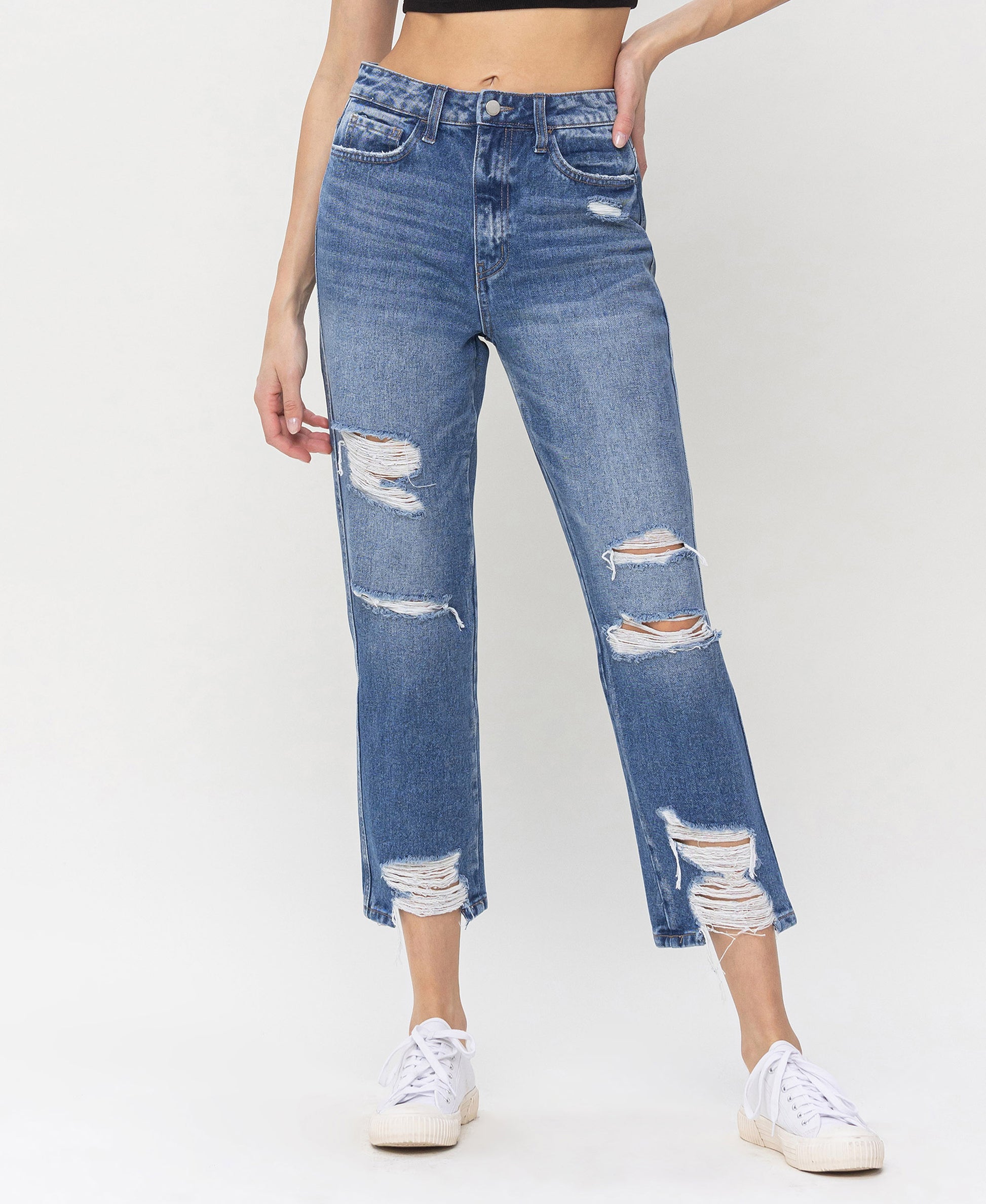 Front product images of Lolita - Super High Rise Straight Jeans