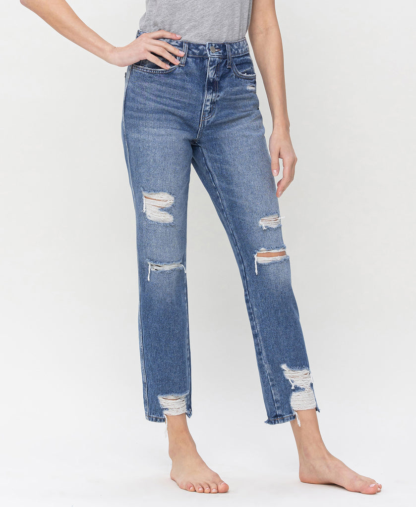 Right 45 degrees product image of Lolita 2 - Super High Rise Straight Jeans