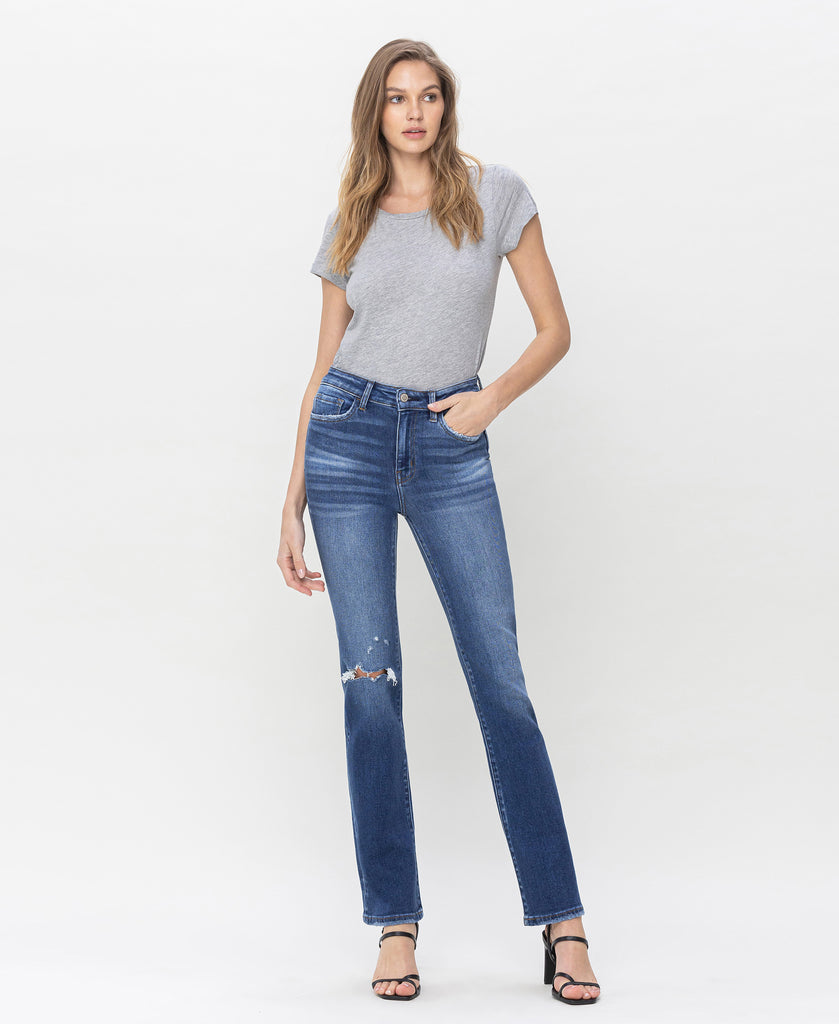 Front product images of Stretch High Rise Bootcut Flare